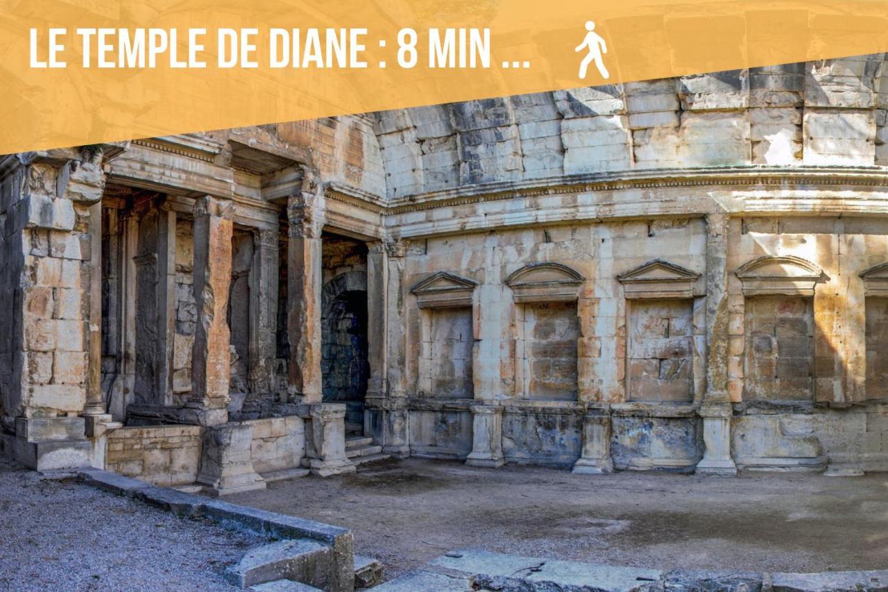 Nimes: Appartement L'Auguste Centre-Ville. Eksteriør bilde